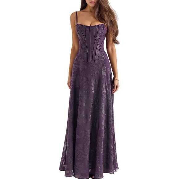sachin and babi light blue dress SELF-PORTRAIT Lace-trimmed pleated chiffon midi dress